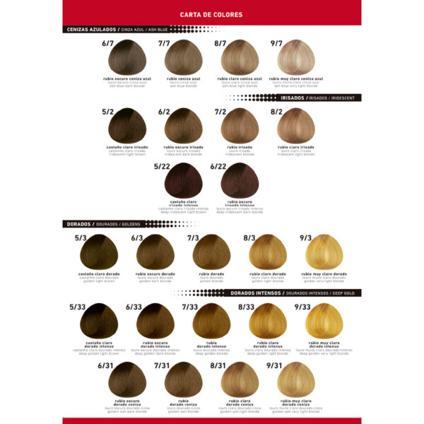 Carta De Colores Color Master 108 Tonos Regulares + 6 Color Express - Fidelite - Image 3