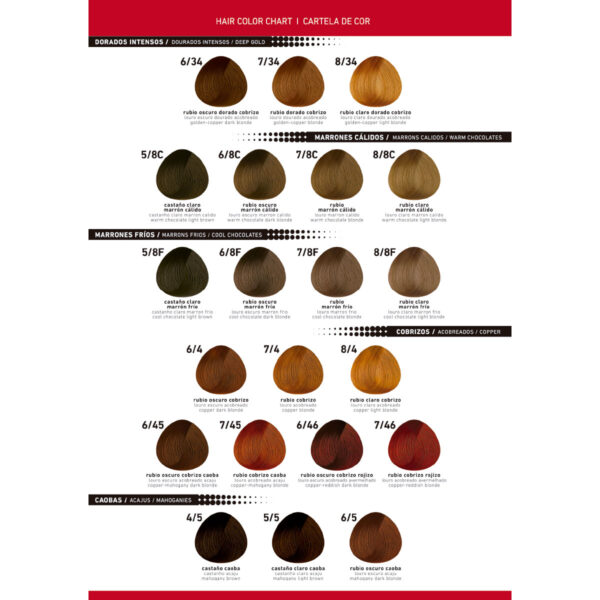 Carta De Colores Color Master 108 Tonos Regulares + 6 Color Express - Fidelite - Image 4