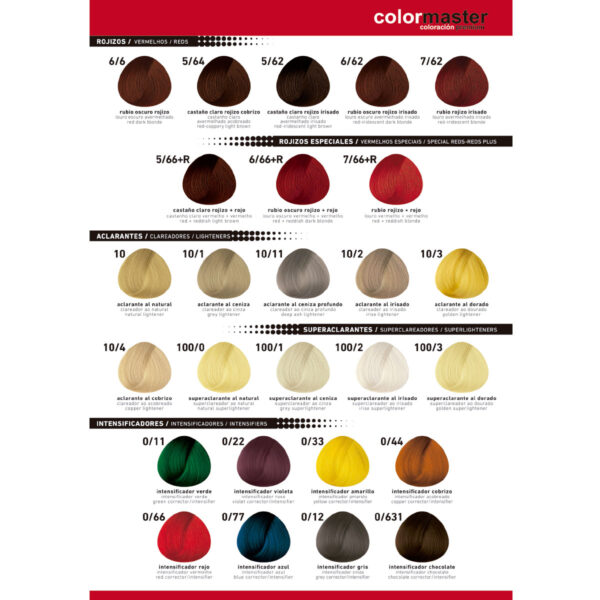 Carta De Colores Color Master 108 Tonos Regulares + 6 Color Express - Fidelite - Image 5