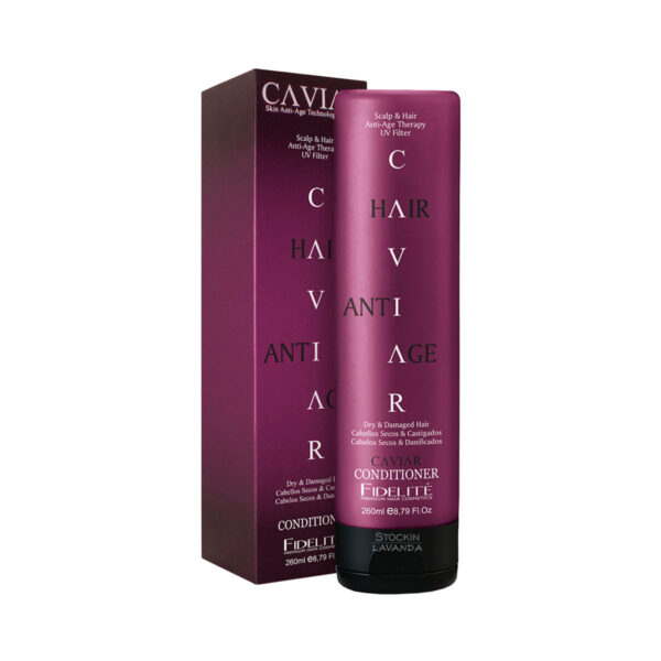 Acondicionador Cabellos Secos Y Castigados X 260 Ml. - Caviar - Fidelite