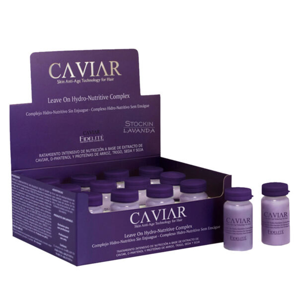 Caja Ampollas Caviar 12 Unid. X 15 Ml. - Fidelite