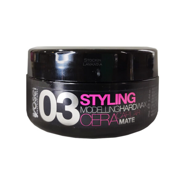 Cera Modelante Capilar Efecto Mate - Extra Fuerte Nº03 X75 Grs. - Iyosei