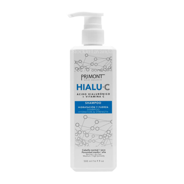 Shampoo Con Acido Hialuronico + Vit C X500ml- Primont - Hialu C