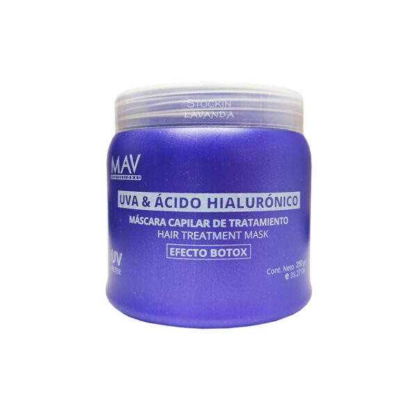 Mascara Uva Y Acido Hialuronico X 250 Gr. - Mav